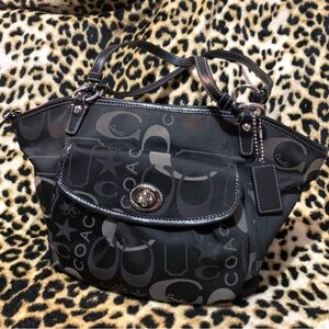 Coach Y2K Dark Grey Bag